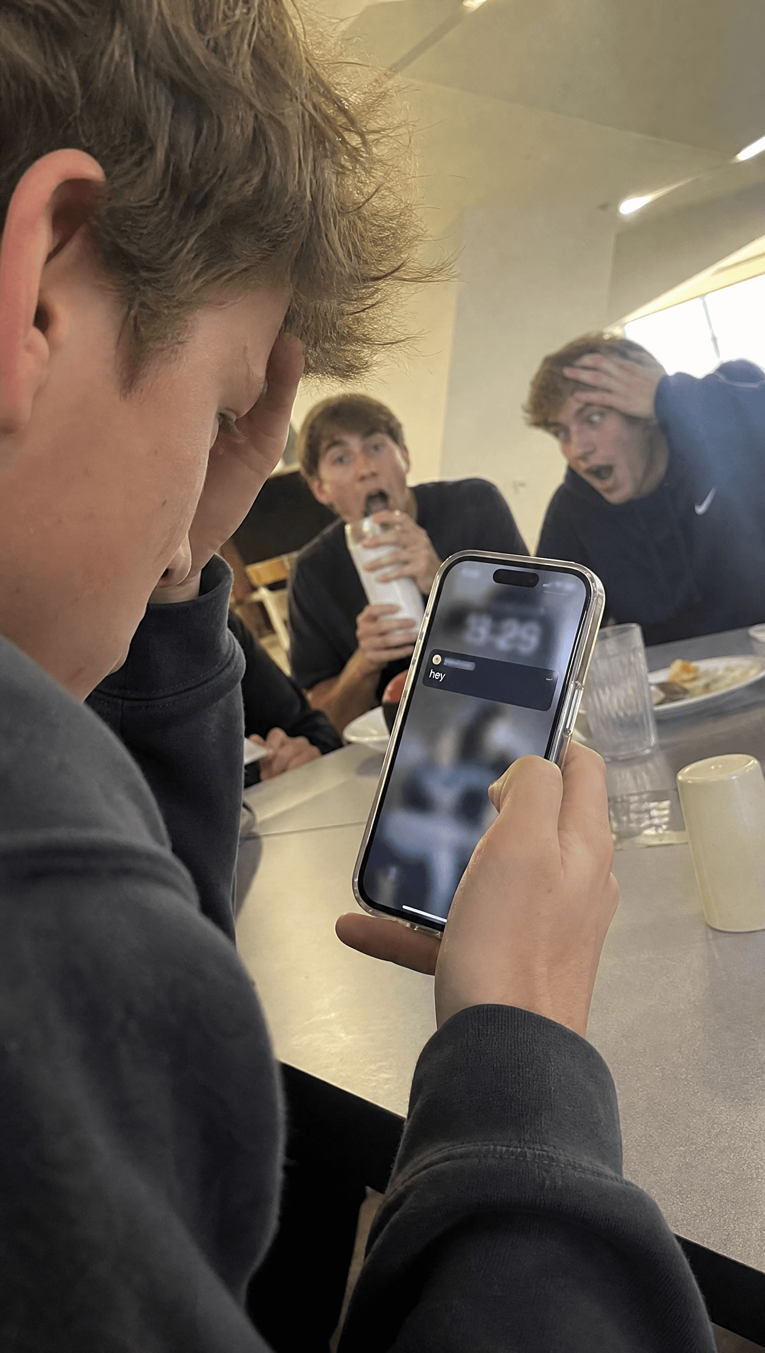 Chat screenshot before AI roast — message seen no response — SpicyReplies