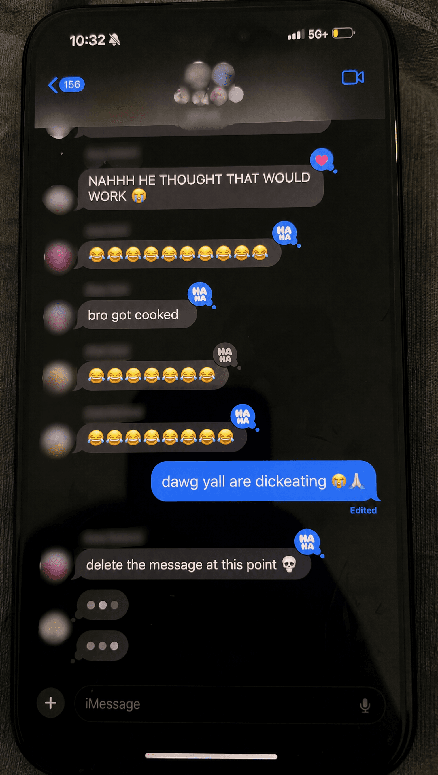Chat screenshot before AI roast — ghosted conversation — SpicyReplies