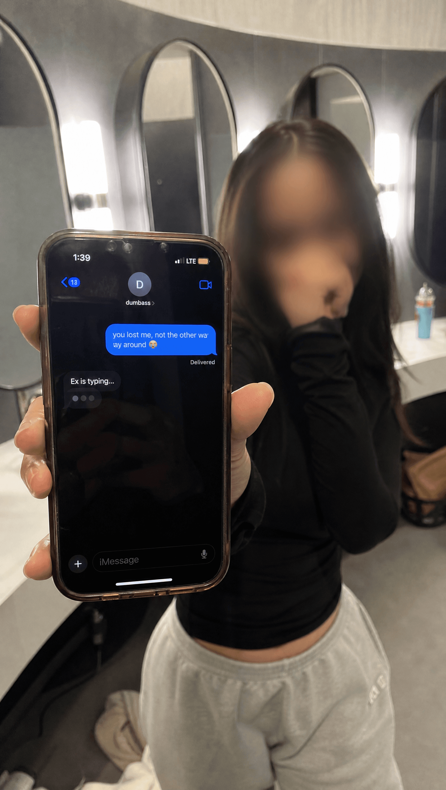 Chat screenshot after AI roast — won the conversation — SpicyReplies